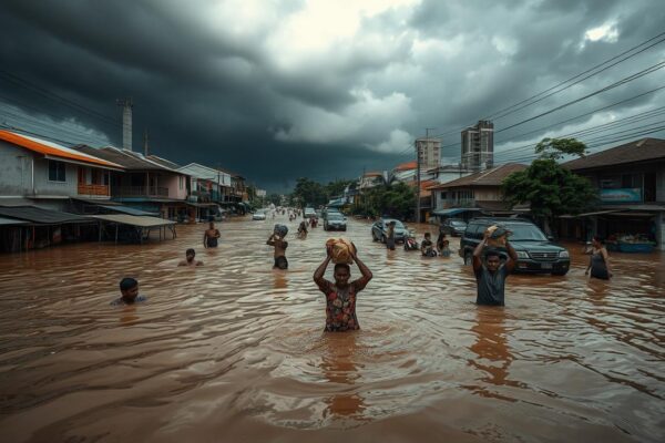 Banjir Besar Melanda Jakarta, Warga Terpaksa Mengungsi Banjir Besar Melanda Jakarta, Warga Terpaksa Mengungsi