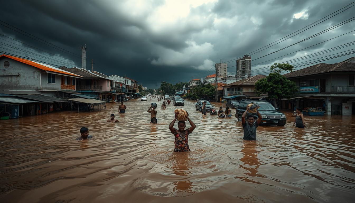 Banjir Besar Melanda Jakarta, Warga Terpaksa Mengungsi