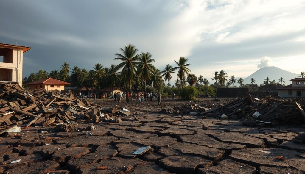 Dampak Gempa Bumi di Bali