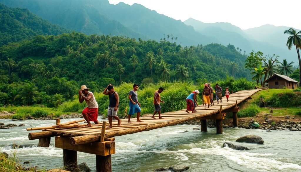 Keterlibatan Komunitas dalam Pembangunan Infrastruktur di Papua