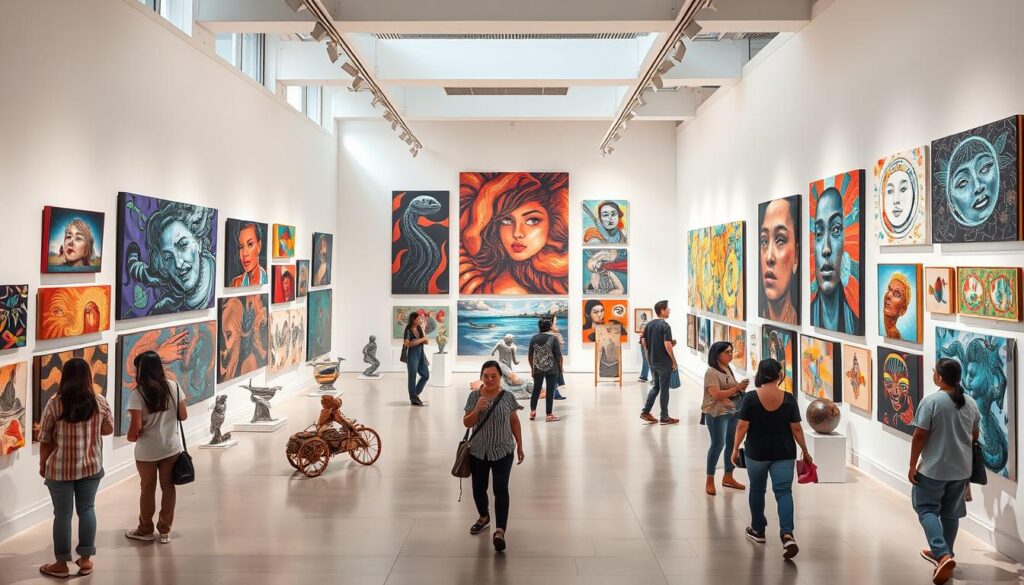 Pameran Seni Rupa di Jakarta