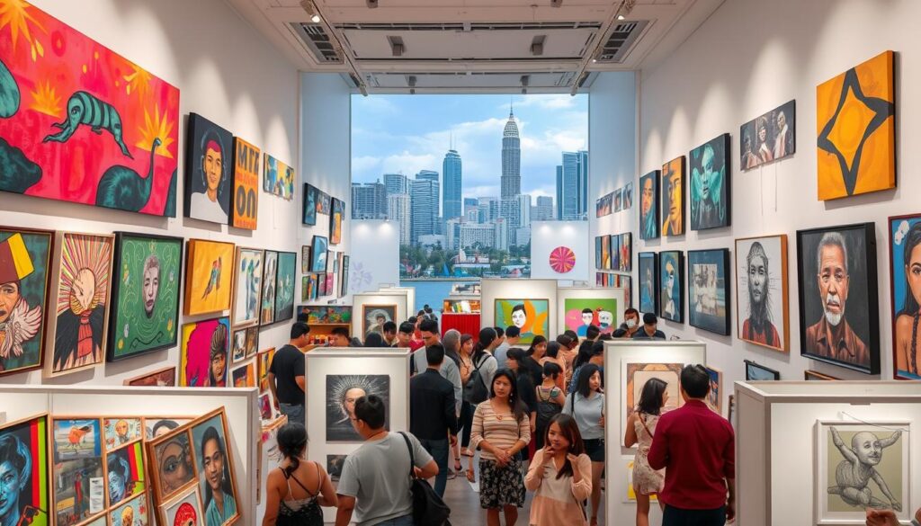 Pameran Seni Rupa di Jakarta, Menampilkan Karya Seniman Muda
