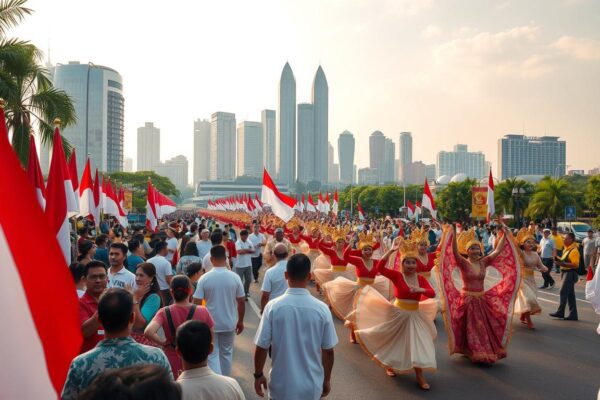 Perayaan Hari Kemerdekaan di Surabaya, Penuh Semangat