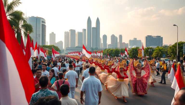 Perayaan Hari Kemerdekaan di Surabaya, Penuh Semangat