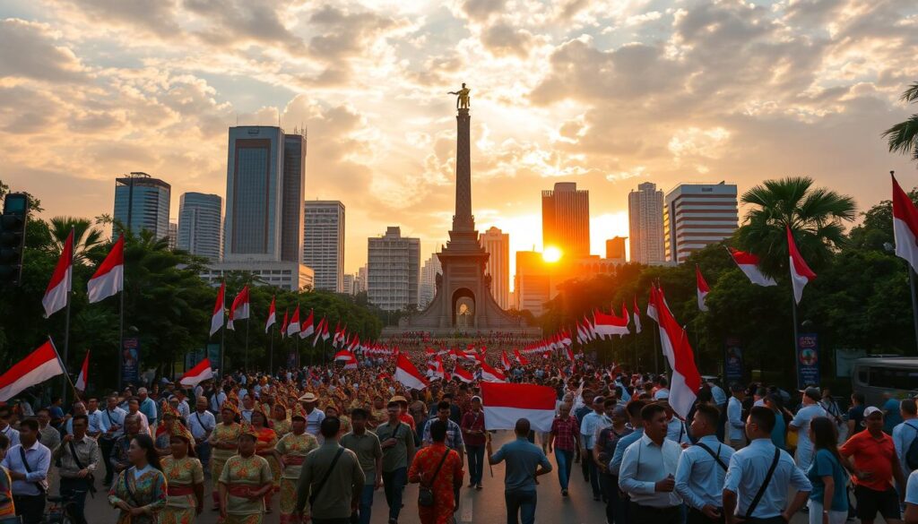 Perayaan Hari Pahlawan di Jakarta