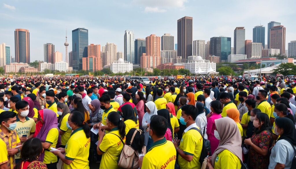 Vaksinasi Massal di Jakarta dengan Kontribusi Relawan