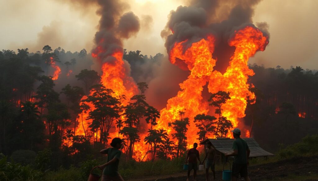situasi kebakaran hutan