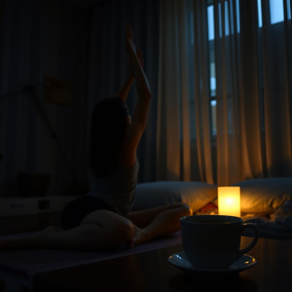 Rutinitas malam untuk mengurangi stres psikologis dan meningkatkan kualitas tidur
